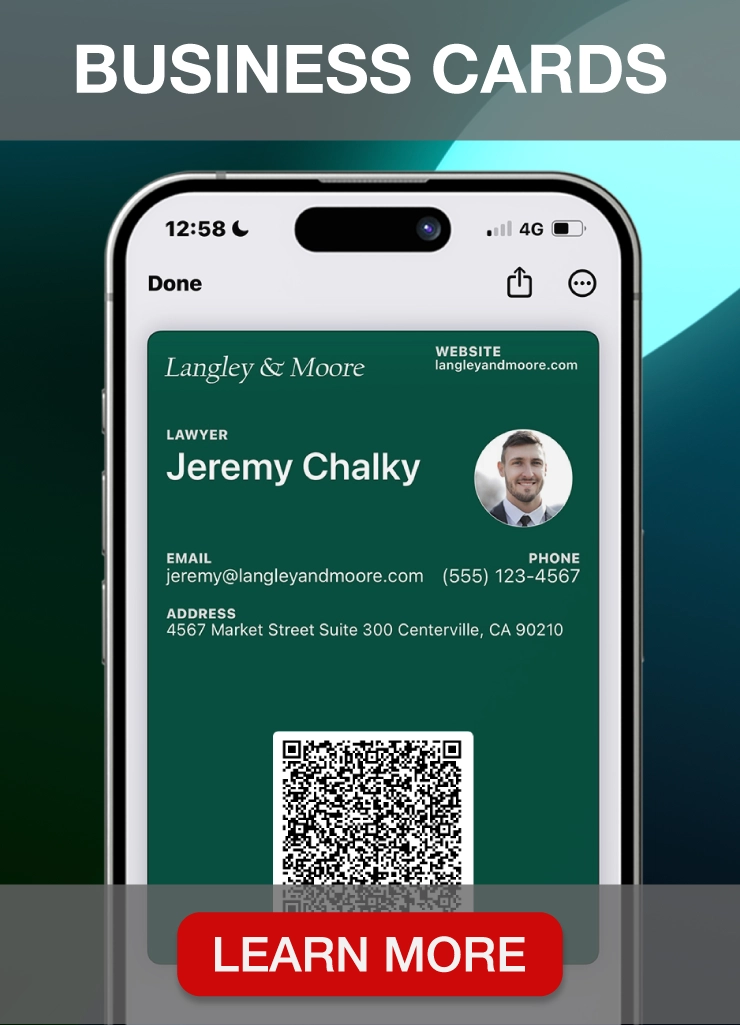 Digital Business Card in Apple Wallet