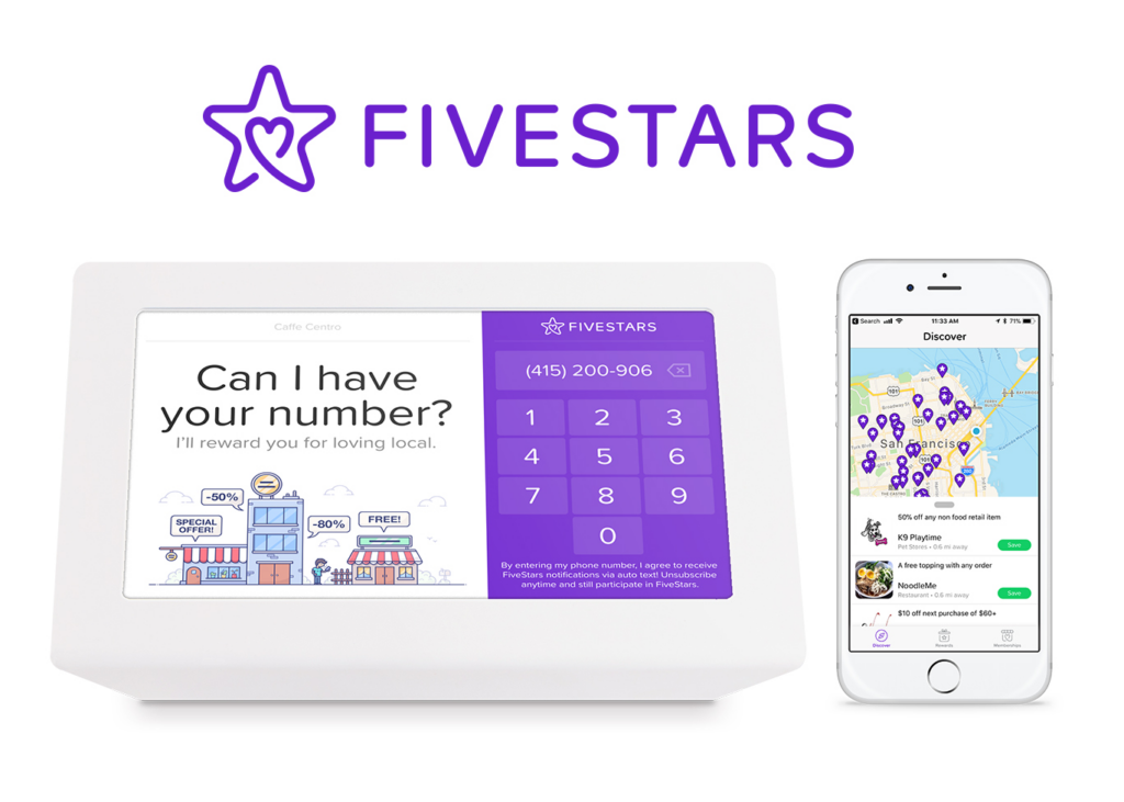 Fivestars loyalty software