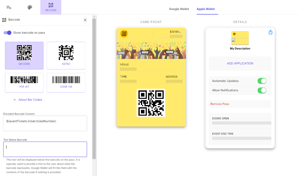 Generating QR Code