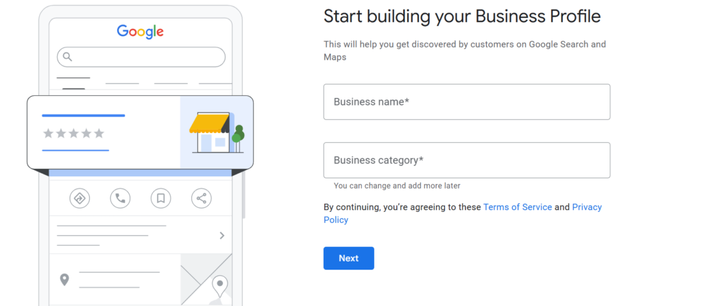 1 Building Business Profile