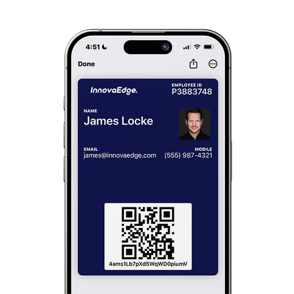 Digital Employee ID Card