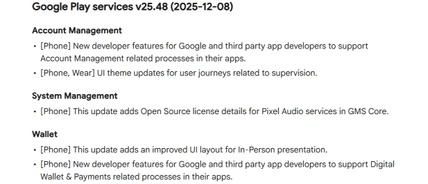 Mobile Wallet Monthly – December 2025 2 Google Wallet Play Updates