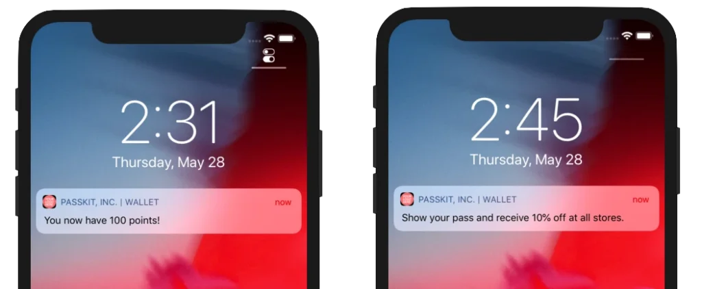 Mobile Wallet Pass for Influencers & Fans: Uses and Examples 3 Pass updates can support timely fan notifications.