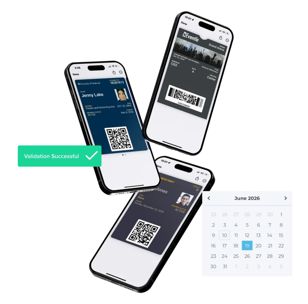 Convenience vs Risk: How Brands Can Keep Control of Mobile Wallet Passes 1 Example of digital wallet passes used for tickets, coupons and membership cards