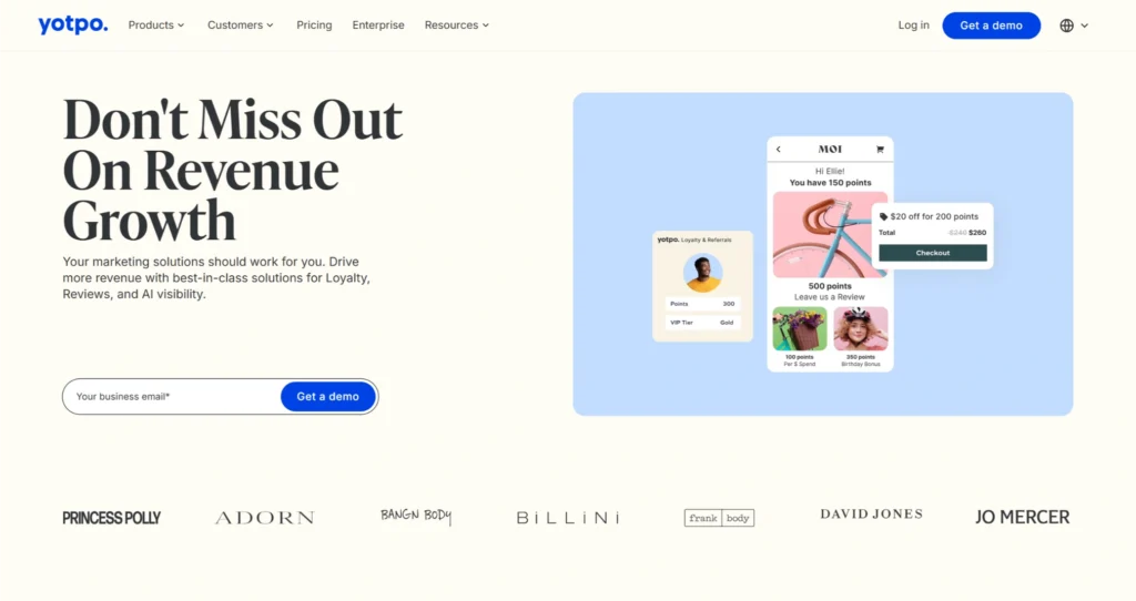 Best Loyalty Platform Providers by Use Case in 2026 2 Yotpo ecommerce loyalty platform