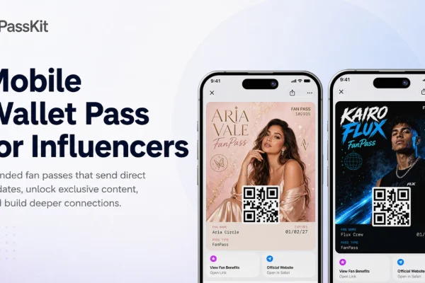 Mobile Wallet Pass for Influencers 1