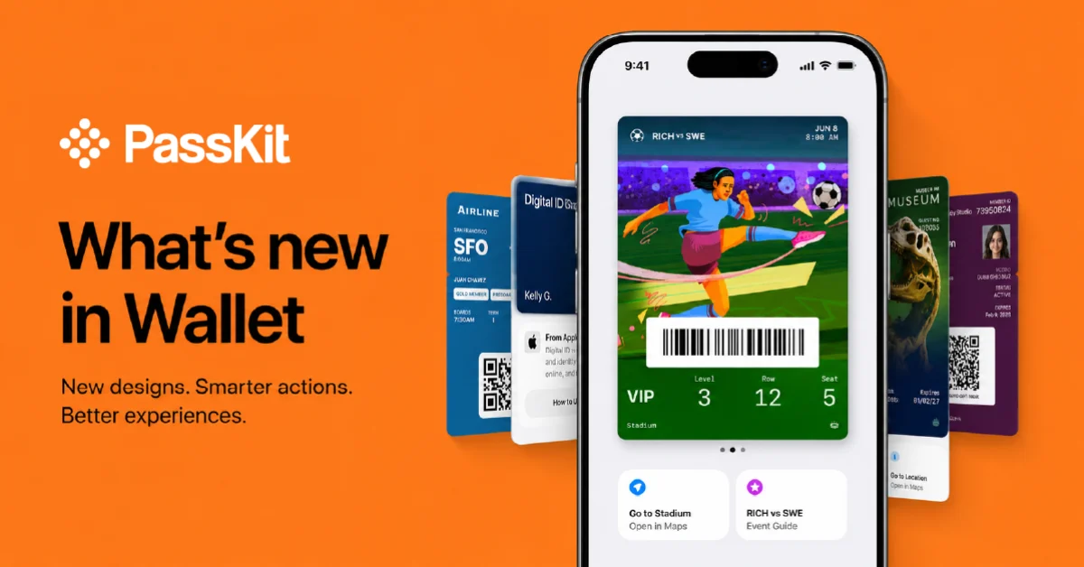 Apple Wallet WWDC 2026 updates featuring digital membership cards, event tickets, digital ID and Featured Actions