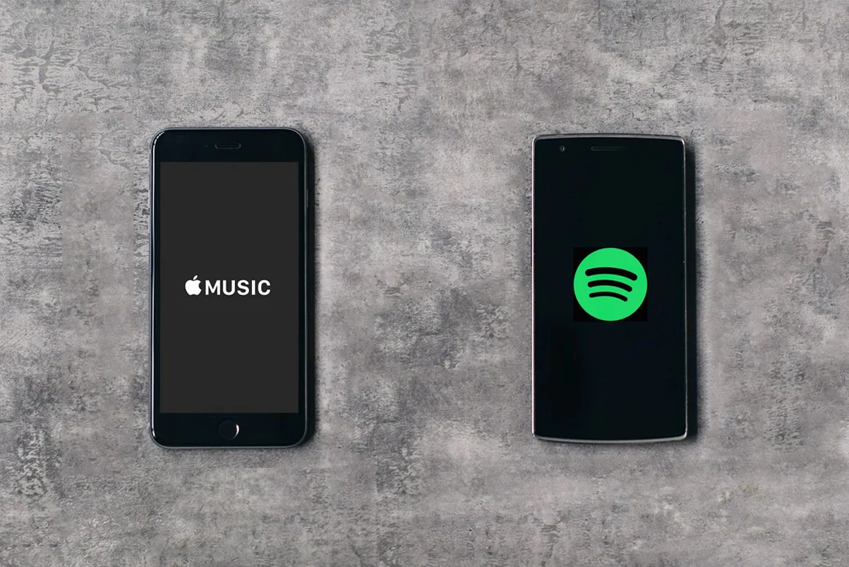 Apple Music and Spotify comparison