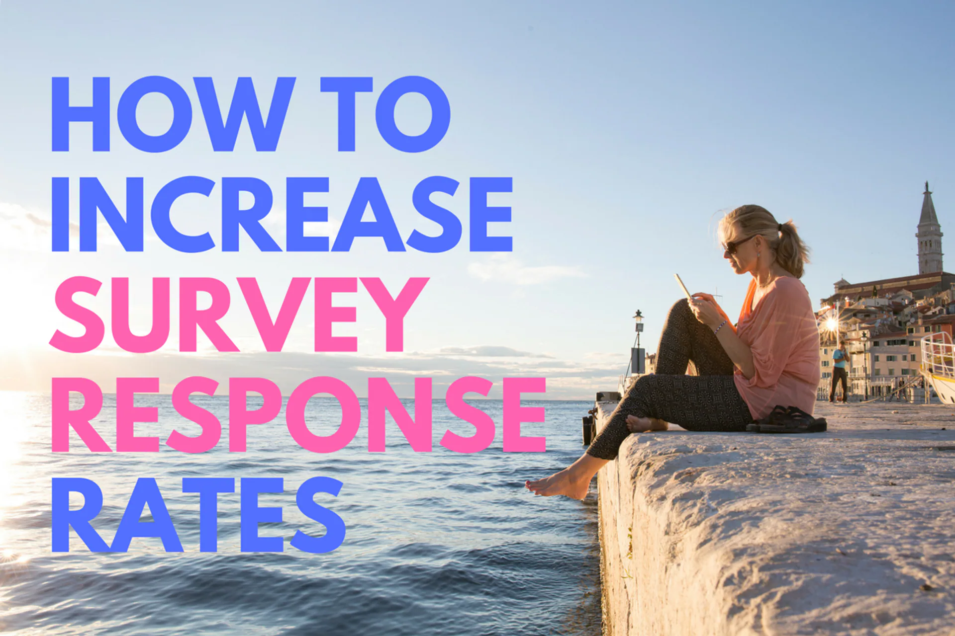 Graphic about increasing customer survey response rates
