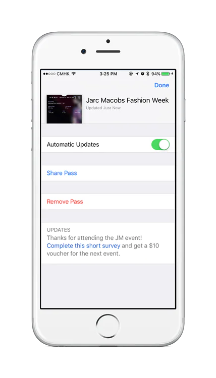 Mobile wallet customer survey example 3