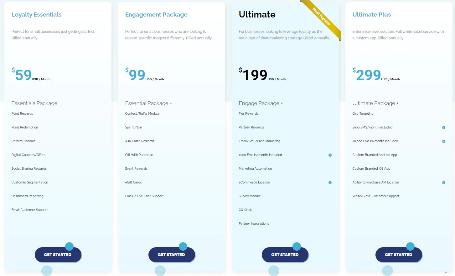 Kangaroo Rewards pricing