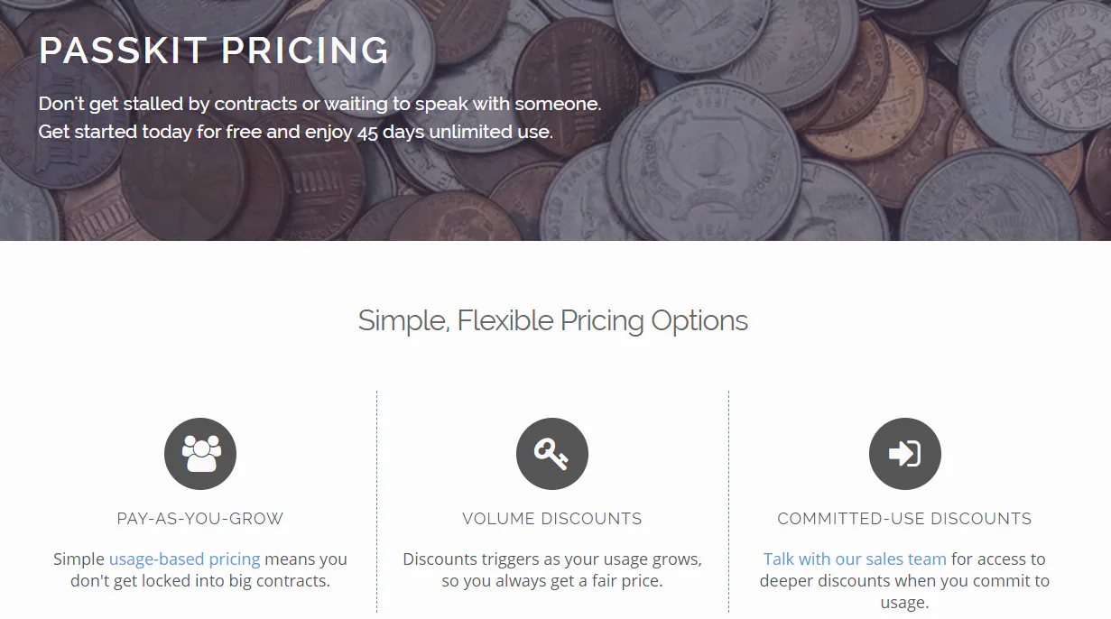 PassKit pricing