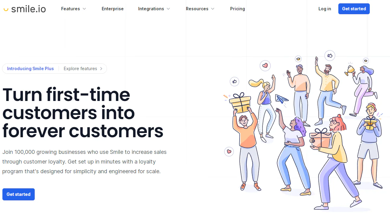 Smile.io digital loyalty platform