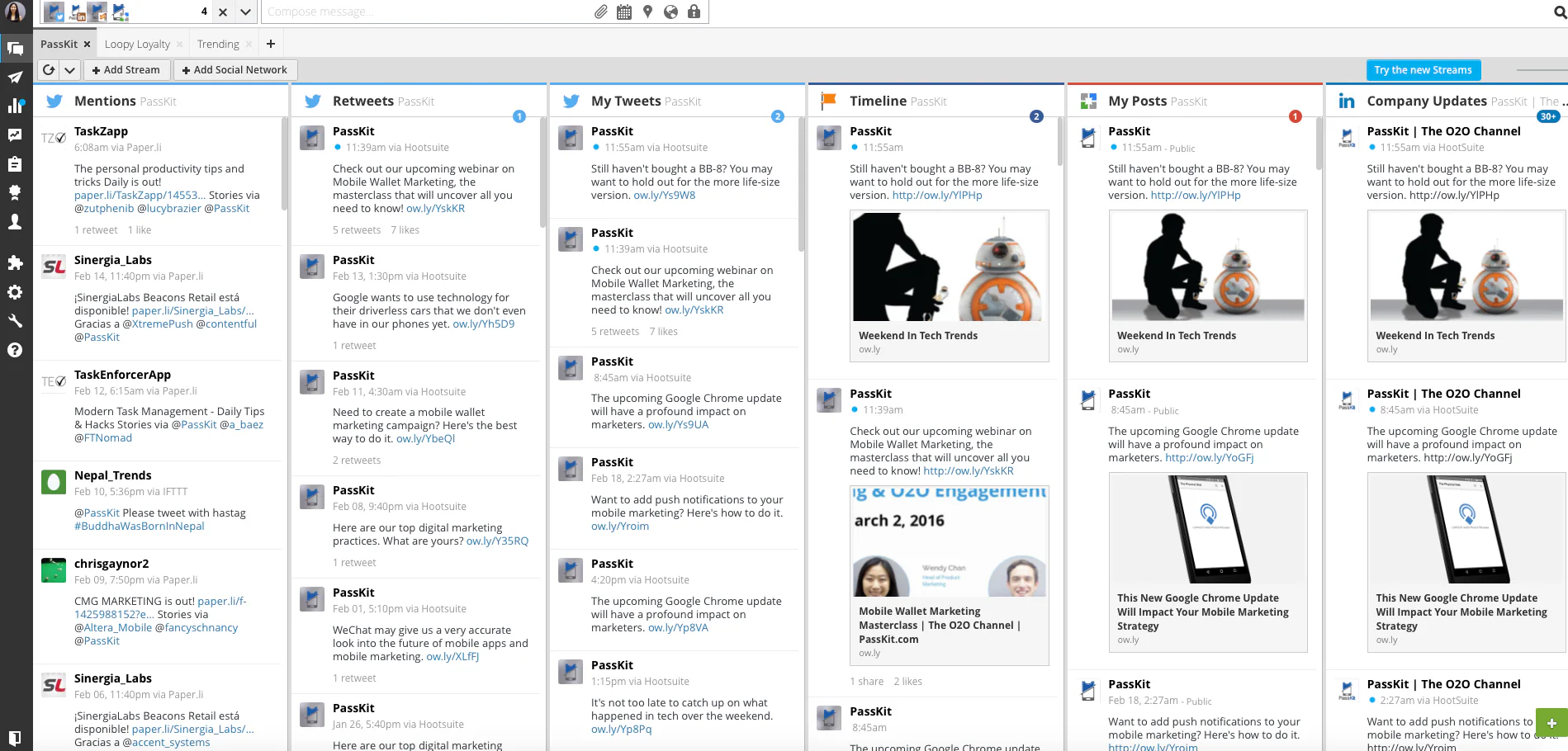 Hootsuite is the ultimate social media management tool.