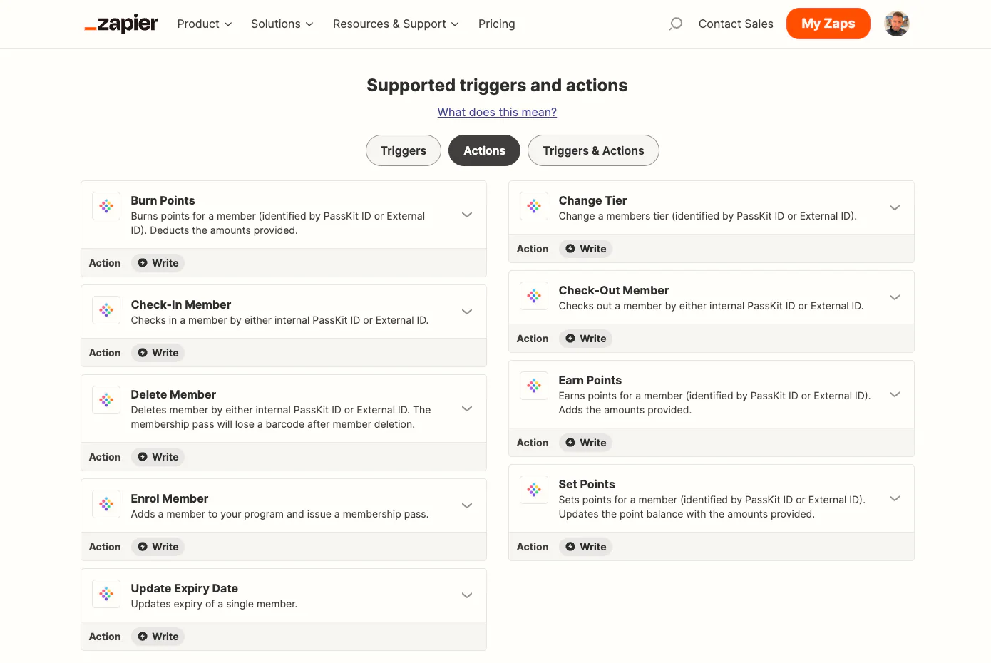 ActiveCampaign integration with PassKit