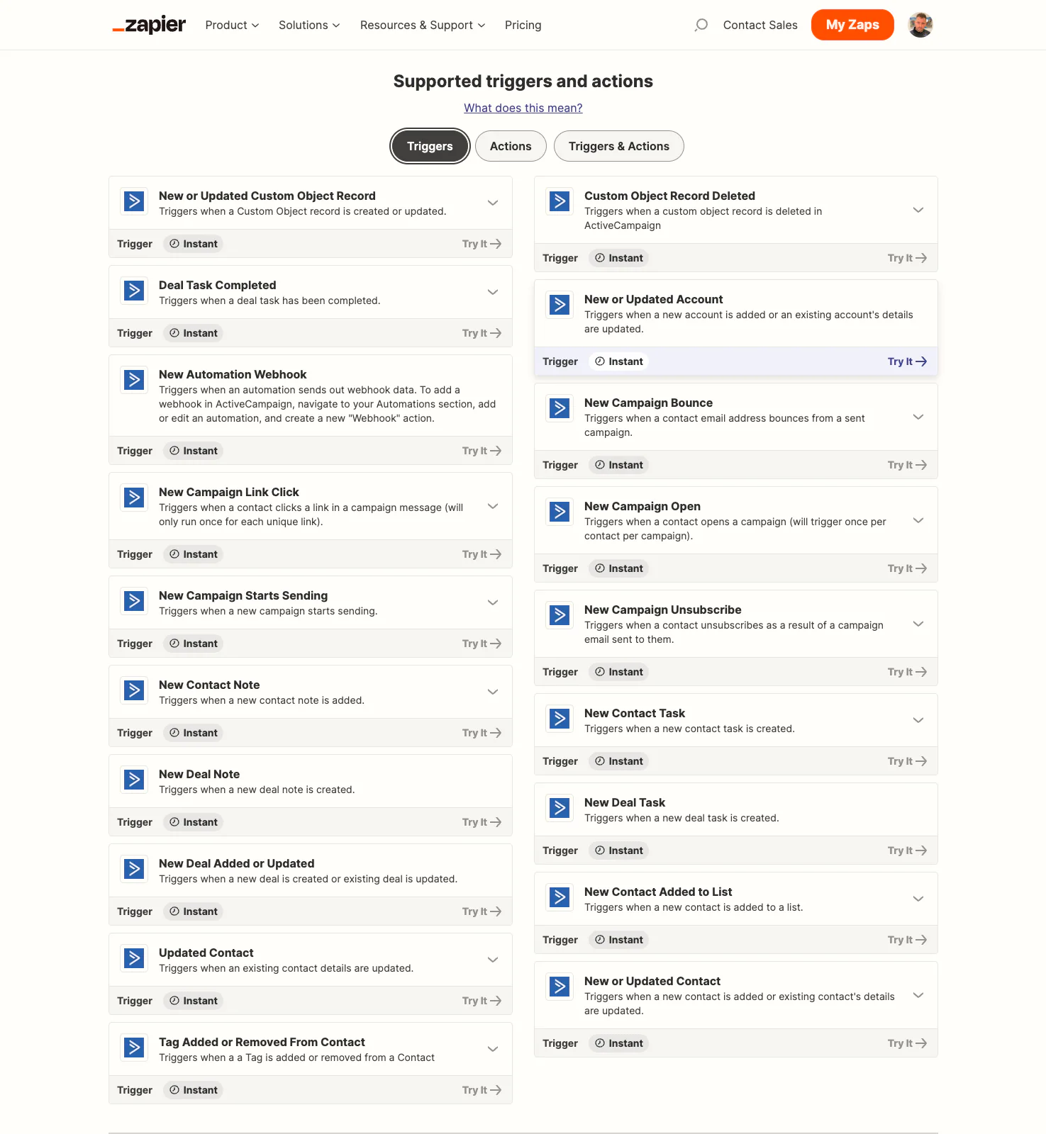 ActiveCampaign integration with PassKit