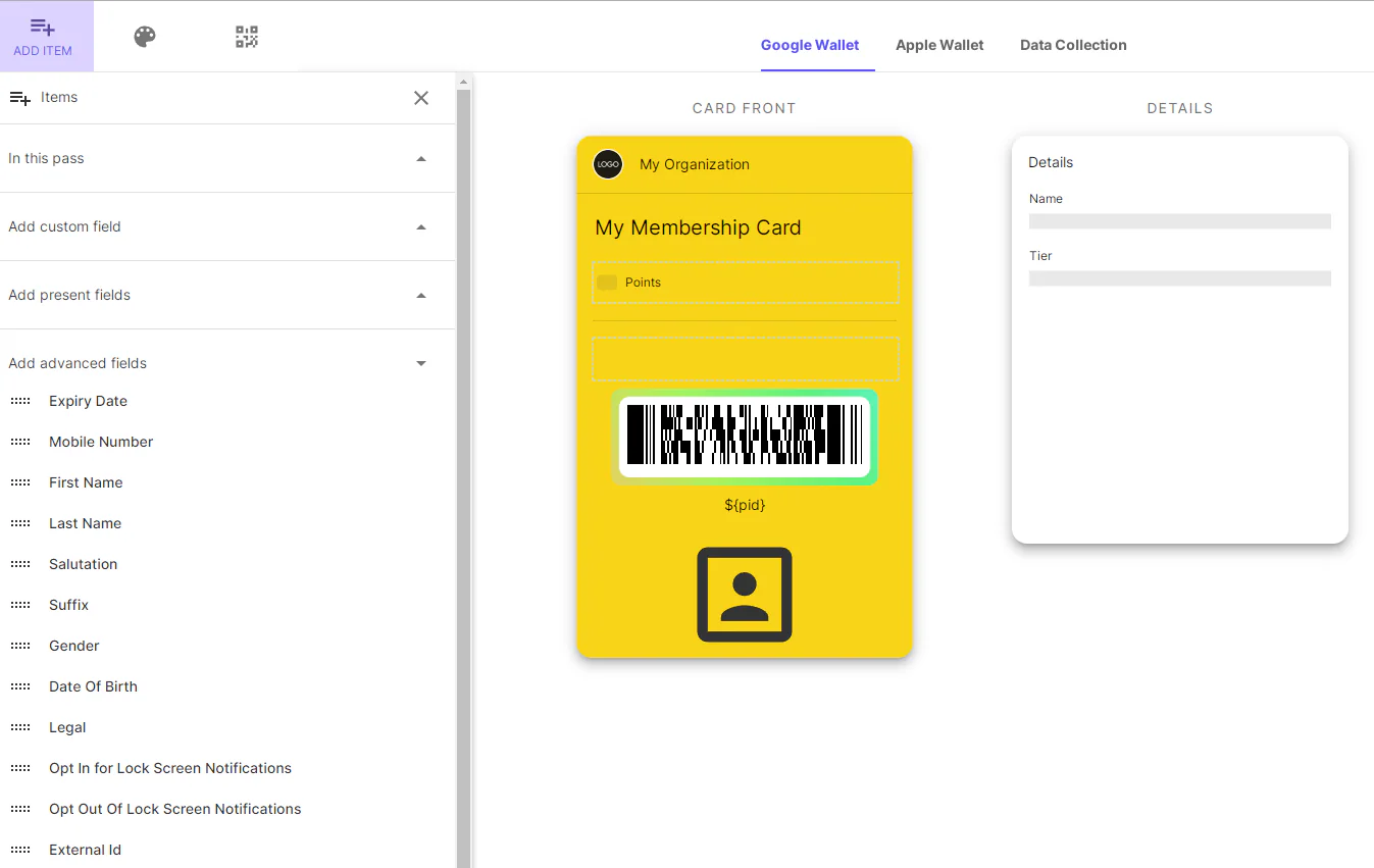 digital membership cards