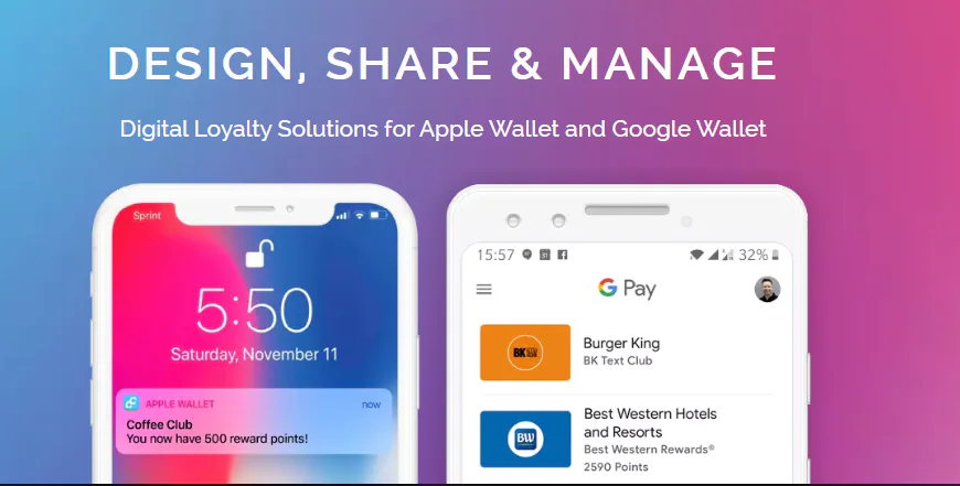 PassKit mobile wallets