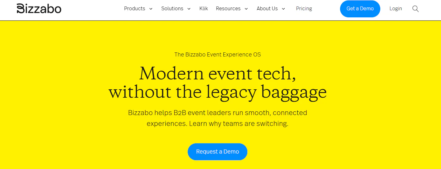 Bizzabo event management platform