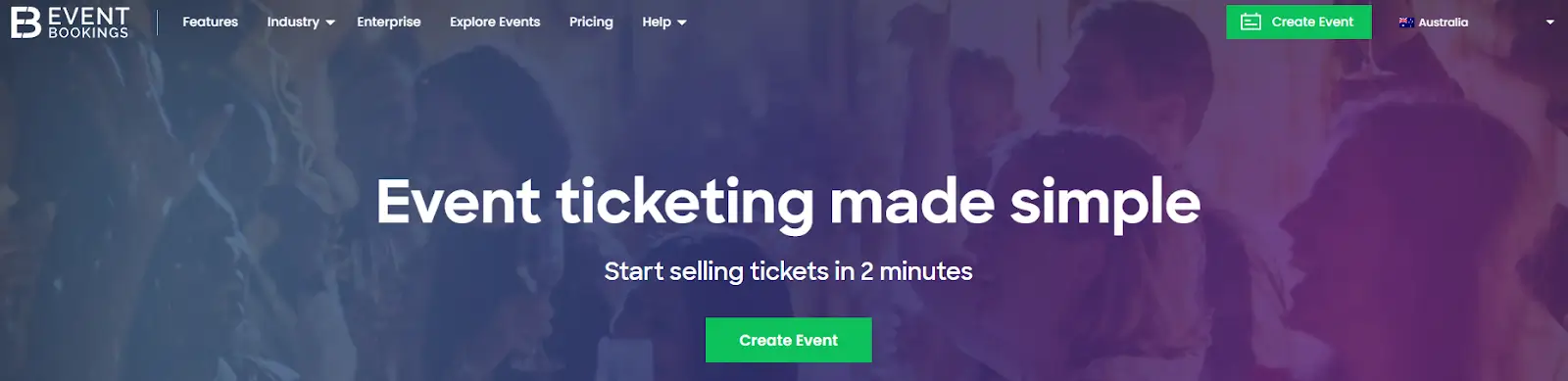 EventBookings ticketing platform