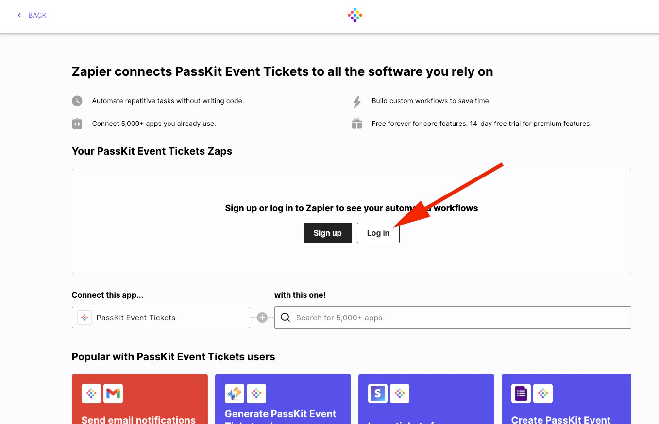 Fundraising tool integration for charity event tickets