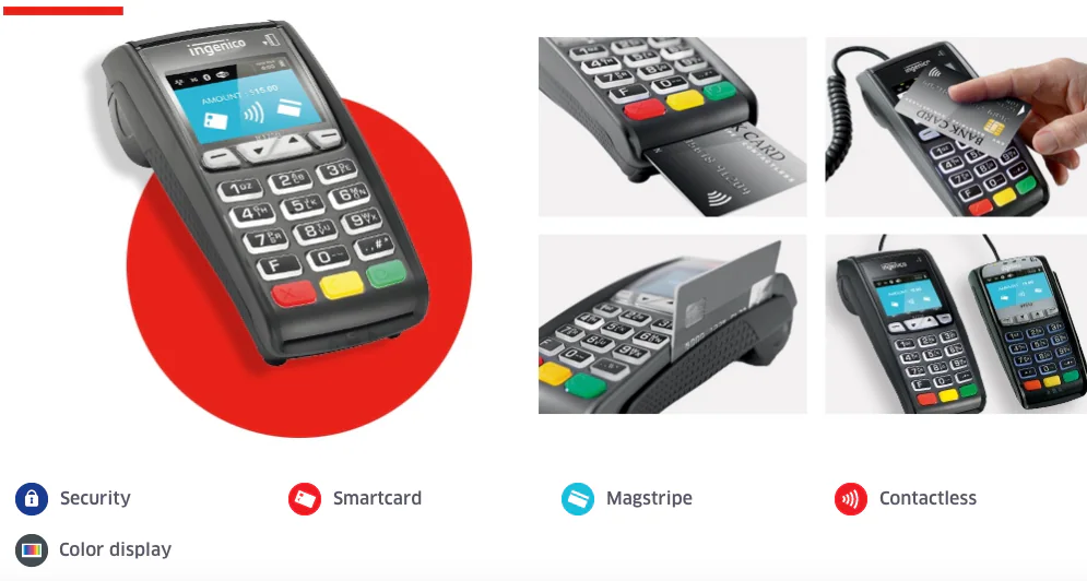 Ingenico smart payment terminals