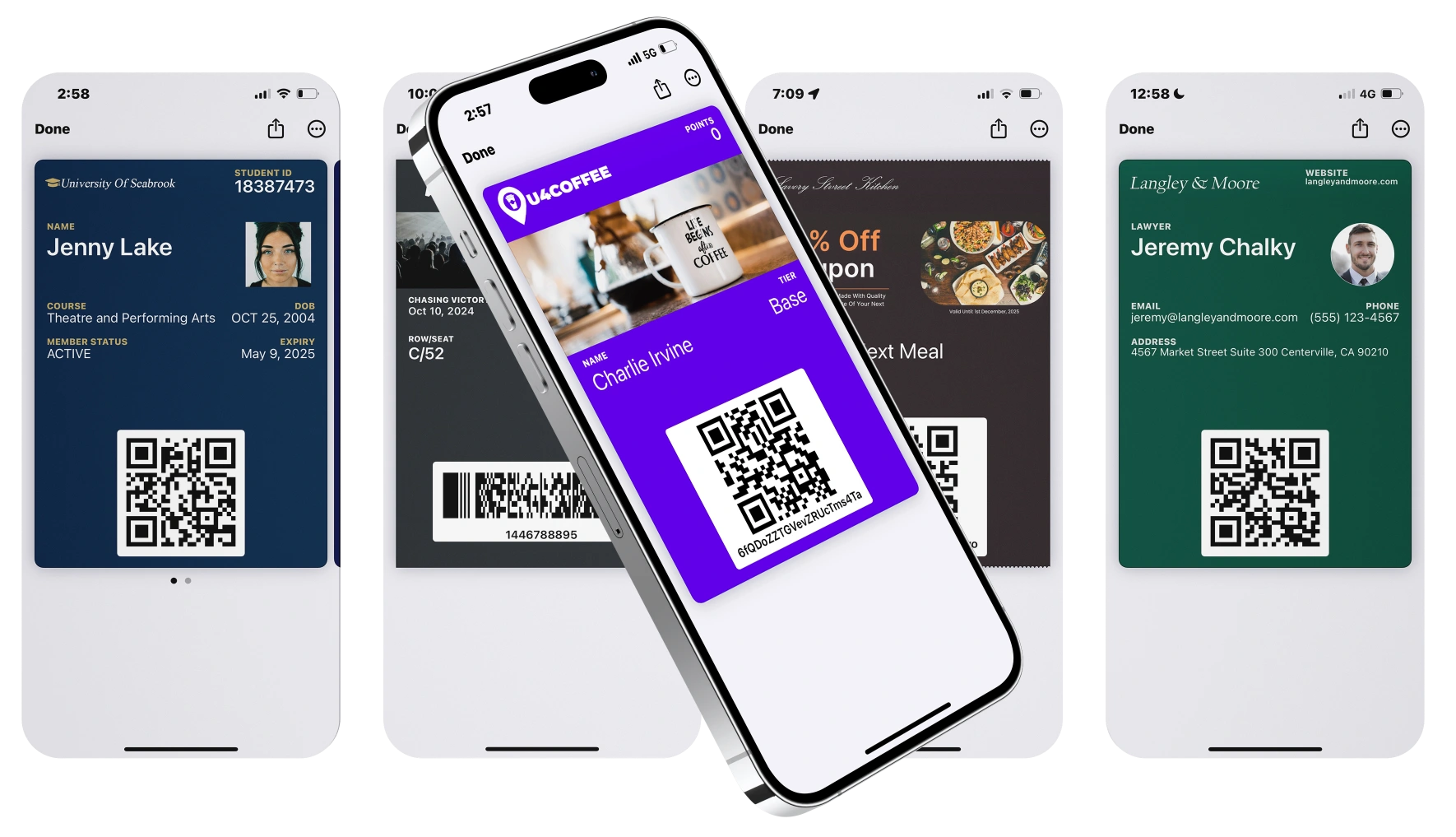 PassKit wallet pass examples showing branded pass setup and management