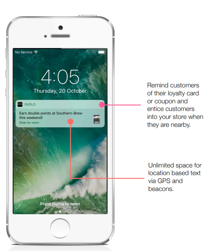 location-based messages