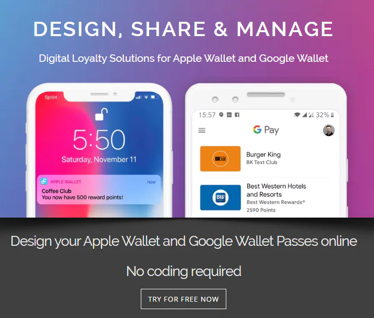 PassKit customer loyalty software