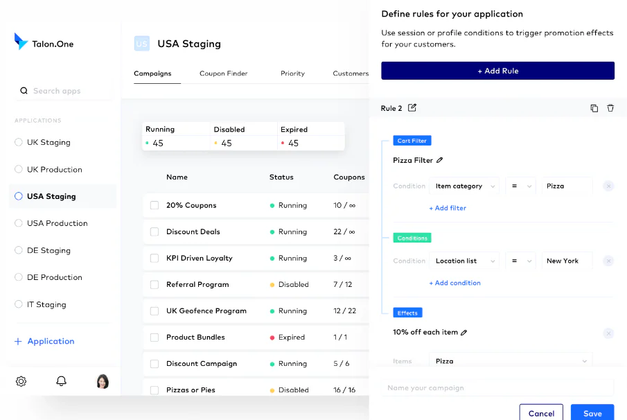 Talon One loyalty software