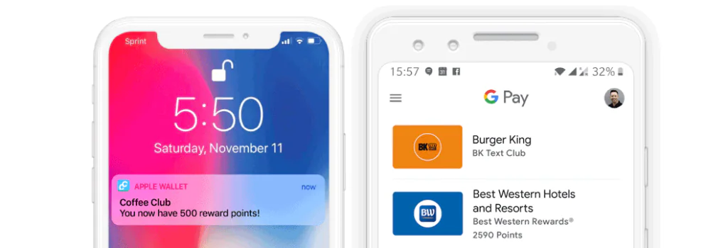 Digital loyalty card maker for mobile wallets