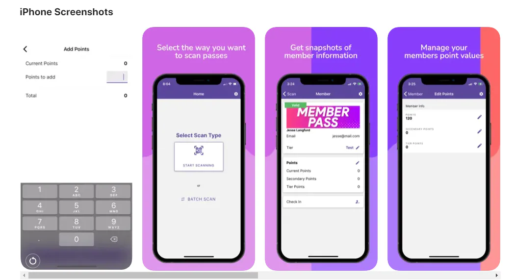 digital restaurant gift cards scanning