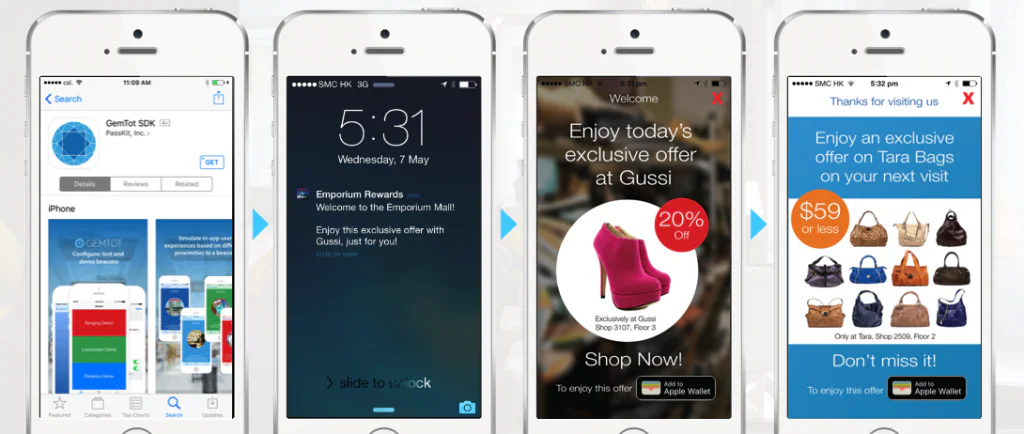Bluetooth beacon use case 7