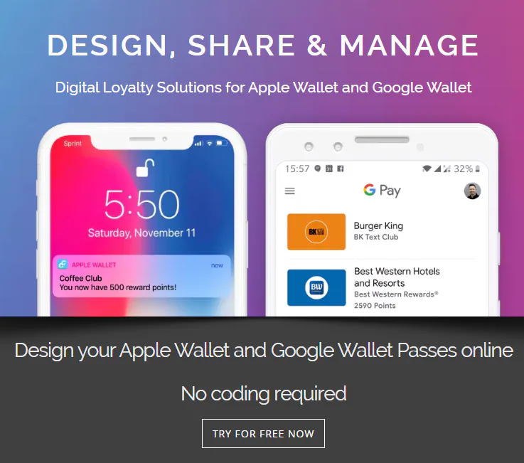 PassKit customer loyalty software