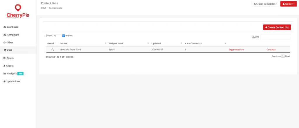 CherryPie customer data setup step 12