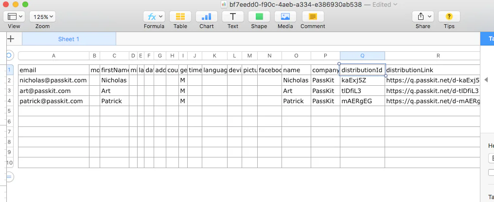 CherryPie email distribution setup step 3