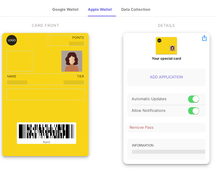 membership card template