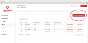 Digital coupon campaign setup screen 15
