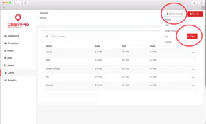 Digital coupon campaign setup screen 3