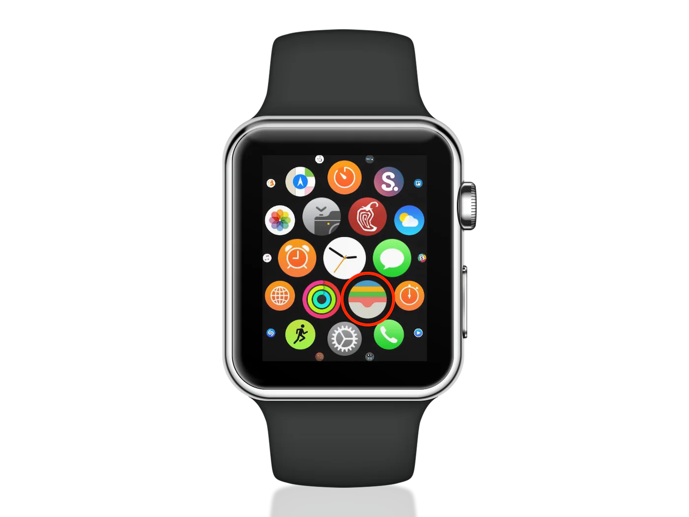 Apple Watch Wallet example 1
