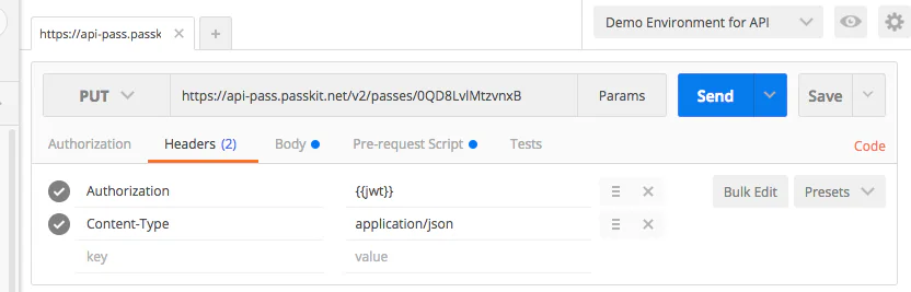 PassKit API tutorial screen 15