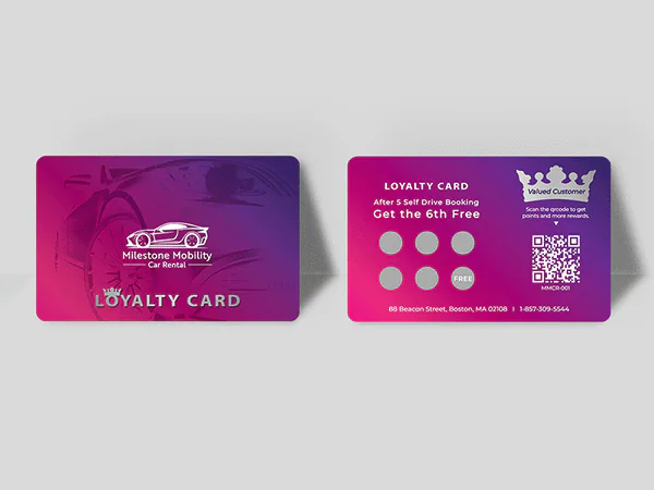loyalty customer cards