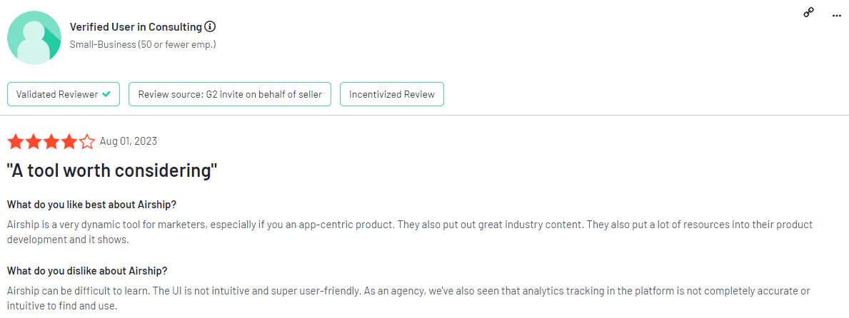 Airship reviews