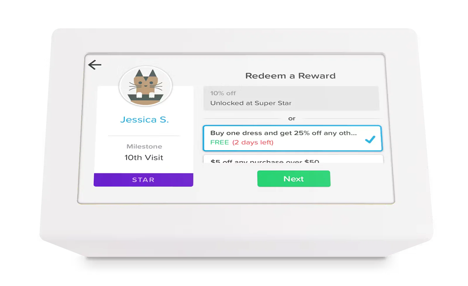Fivestars loyalty reward app