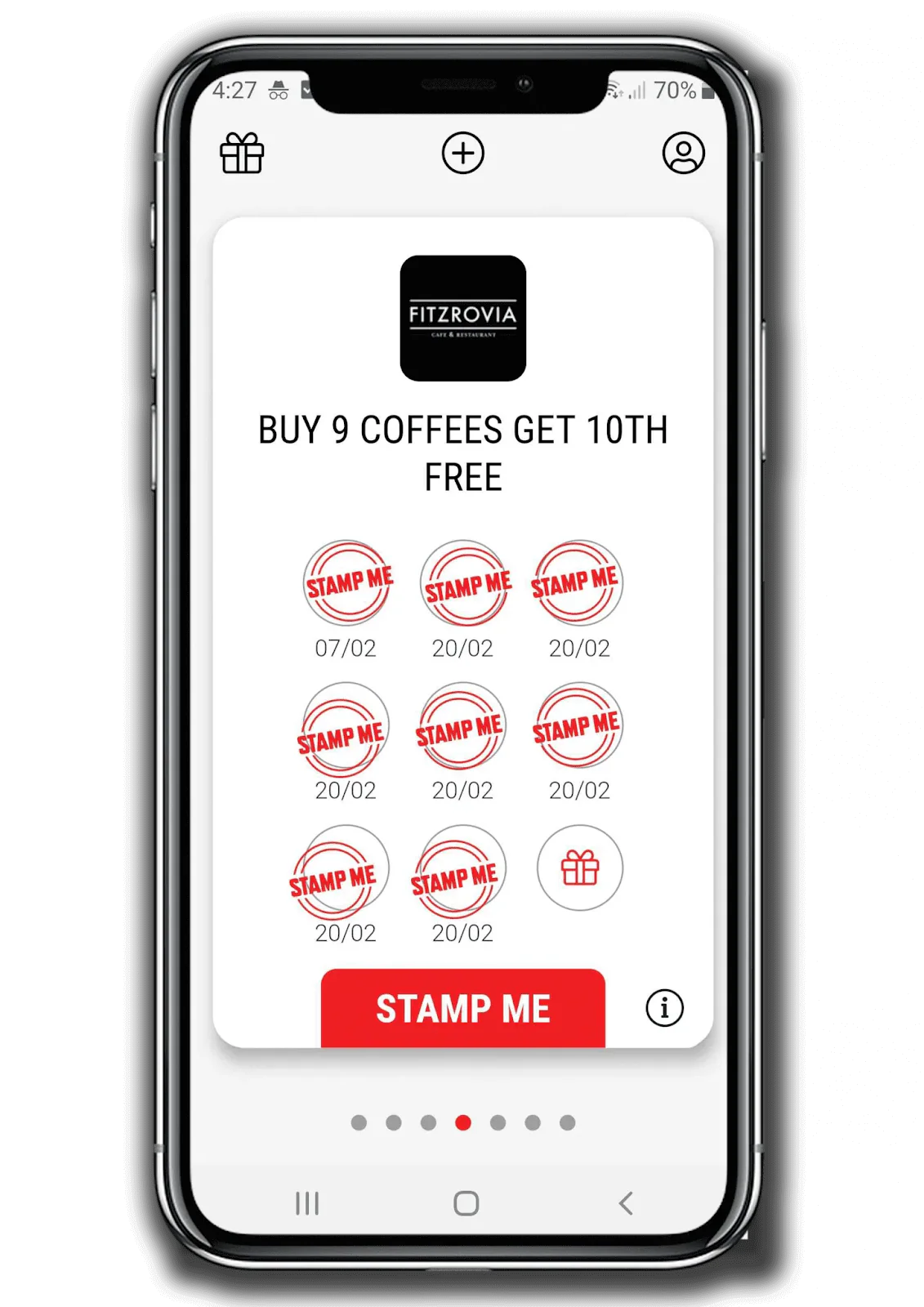 Stamp Me loyalty reward app