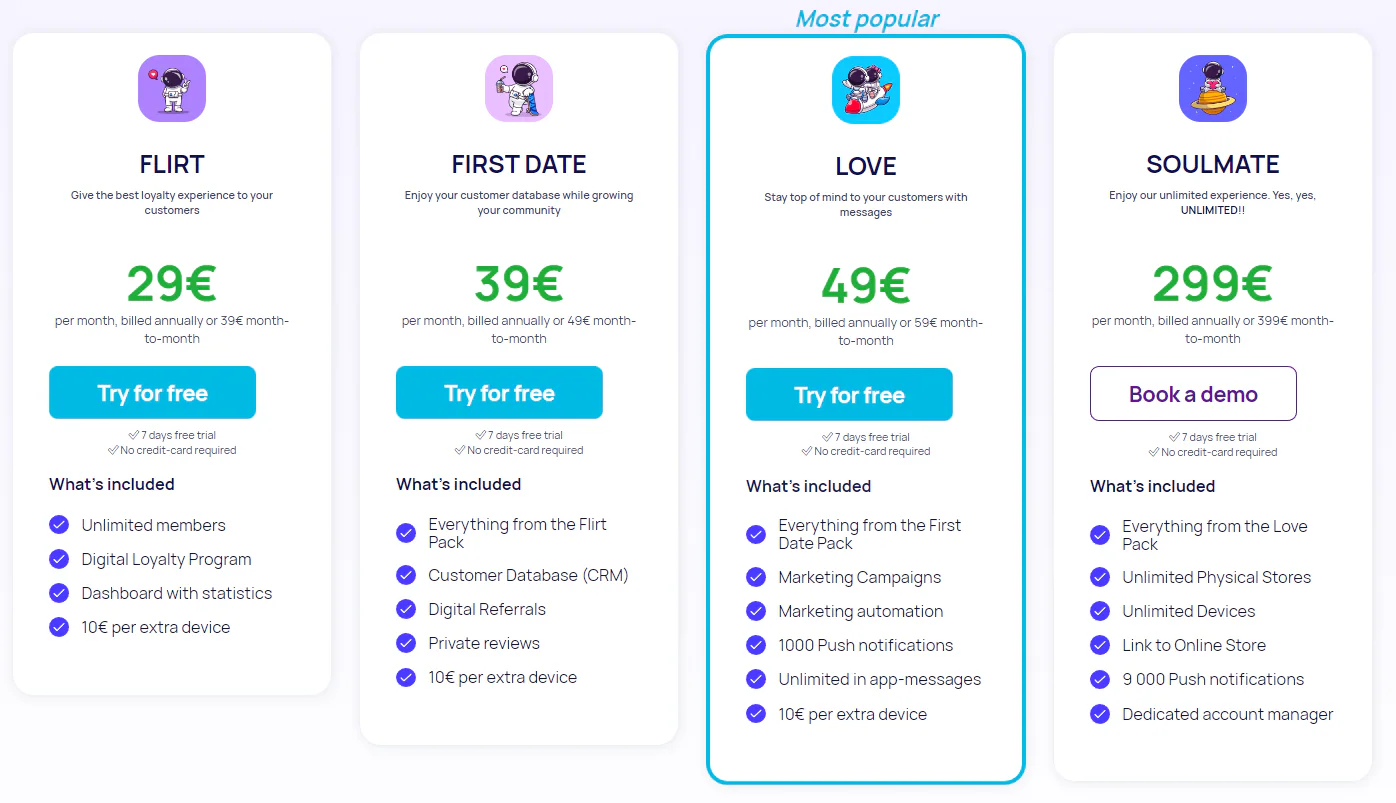 Yollty pricing