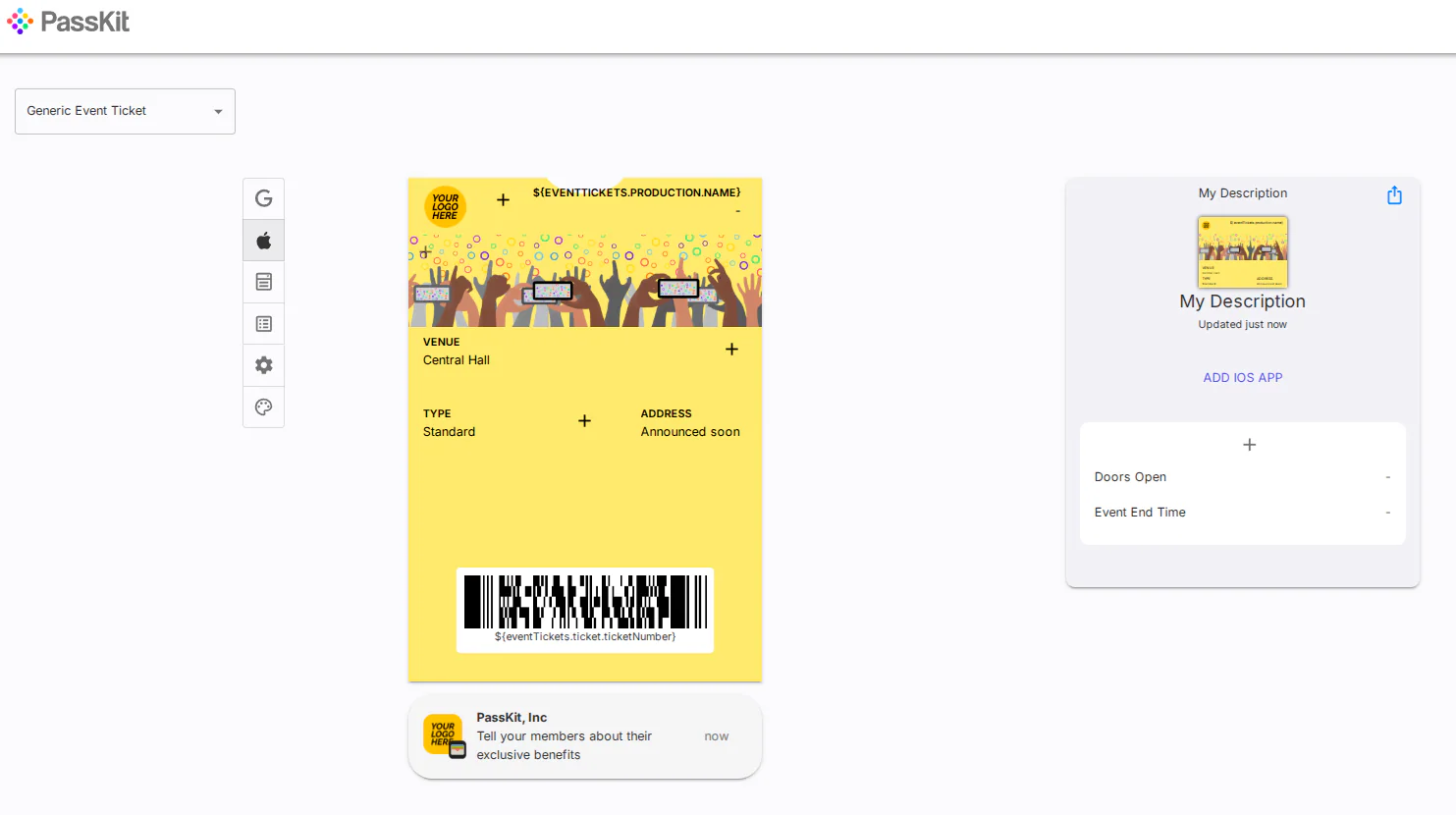 digital event tickets