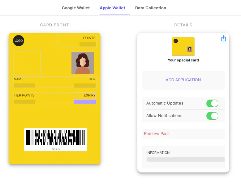 membership card templates