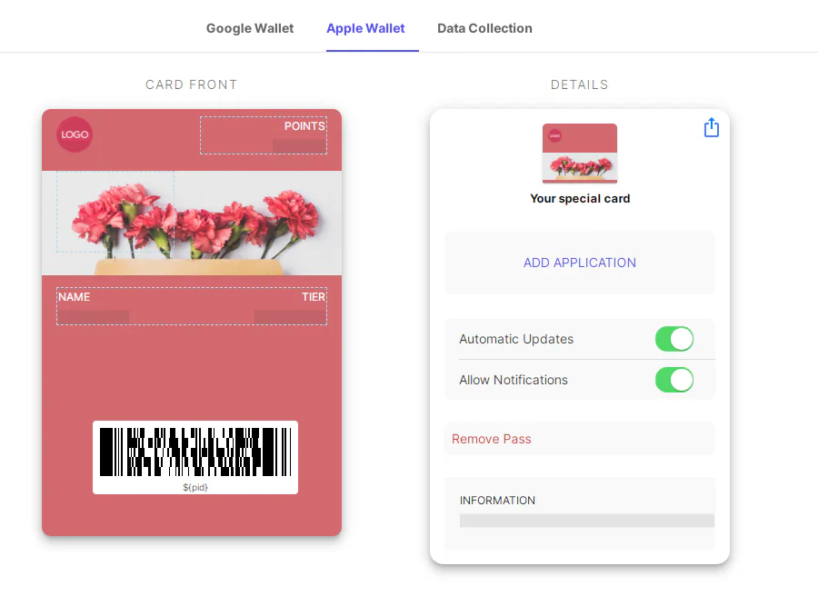 loyalty card templates