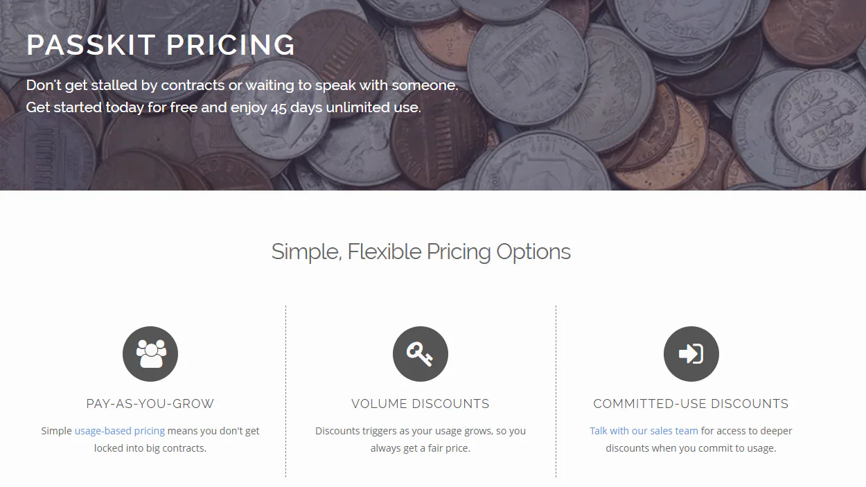 PassKit pricing